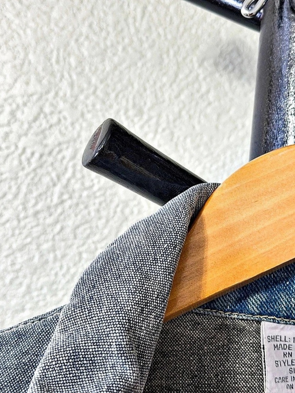 Colorblock Denim Jacket - Picture 5 of 6